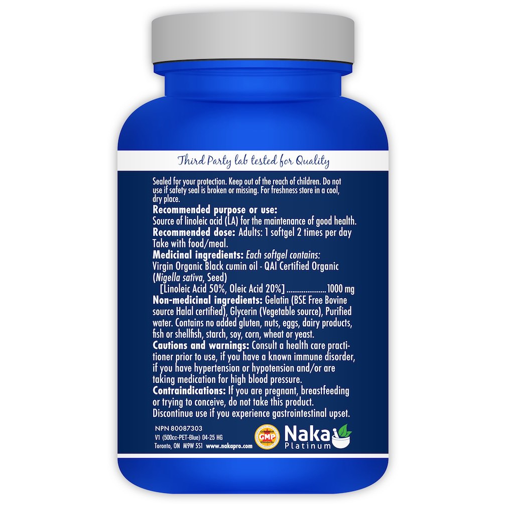 Black Seed 120 Softgels A Black Seed 120 a
