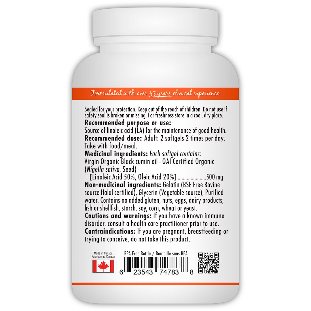Black Seed 180 Softgels A Black Seed 180 a