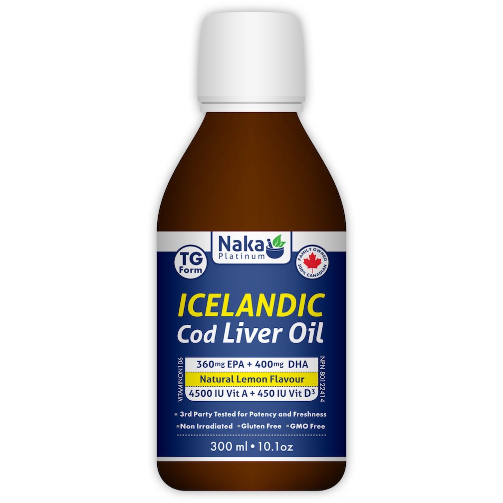Icelandic Cod Liver 300 ml Icelandic Cod Liver 300
