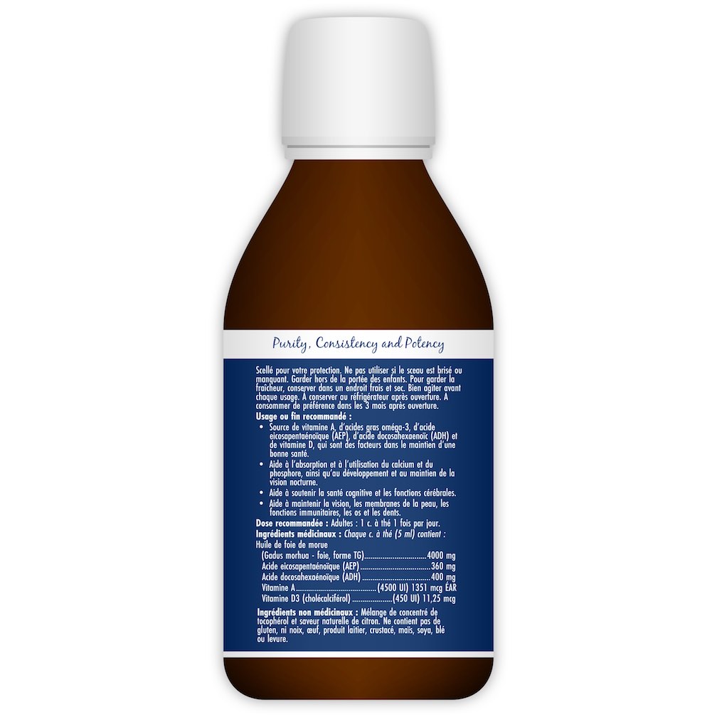 Icelandic Cod Liver 300 ml D Icelandic Cod Liver 300 d