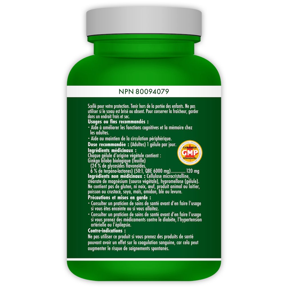 Ginkgo Biloba 120 d
