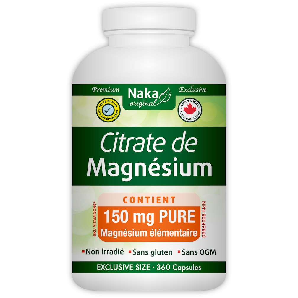 Magnesium Citrate 360 Capsules B Magnesium Citrate 360 b